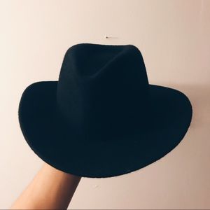 Black Fedora Hat